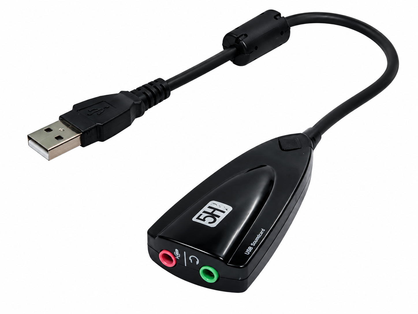 Звуковая карта внешняя USB 7.1 3D 5Hv2