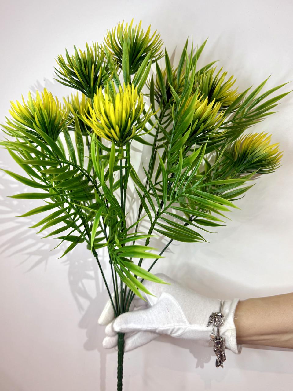 Искусственный цветок чертополох декоративный 40 см