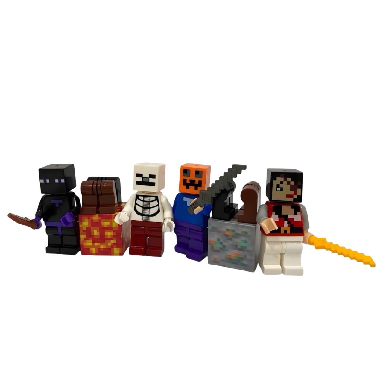 Набор игровых фигурок коллекционный Minecraft из 4 персонажей (29682787)