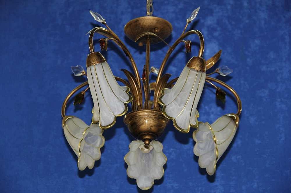 Люстра с плафонами Ray L90901C/5 (IR005889)