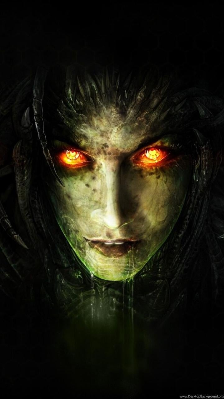 Картина Старкрафт Ведьма Керриган (VC676)