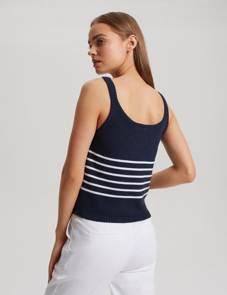 Топ женский Diverse RIBS S Сине-белый (5902598836649) - фото 4 Топ женский Diverse RIBS S Сине-белый (5902598836649) - фото 4