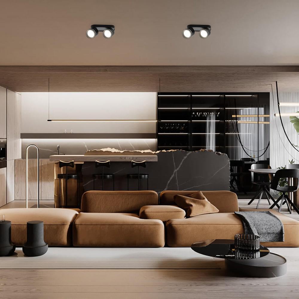 Светильник накладной поворотный Ardero ML418-2 под лампу Черный - фото 14 Светильник накладной поворотный Ardero ML418-2 под лампу Черный - фото 14