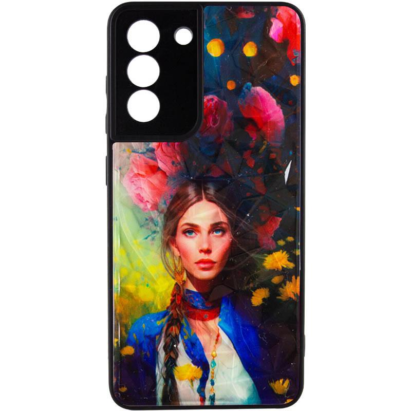 Протиударний TPU+PC Чохол Prisma Ladies для Samsung Galaxy S22+ Peonies - фото 2