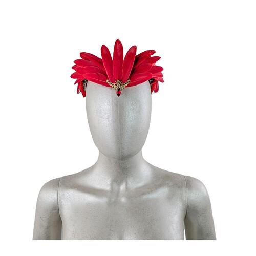 Тиара на голову Seta Decor 22-310RD Феникс Красный (28515563) Тиара на голову Seta Decor 22-310RD Феникс Красный (28515563)