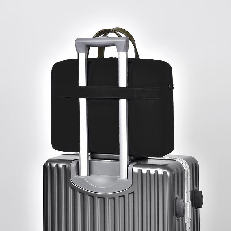 Сумка для ноутбука 17-17,3" або документів велика протиударна Чорний (IBN047B) - фото 3 Сумка для ноутбука 17-17,3" або документів велика протиударна Чорний (IBN047B) - фото 3