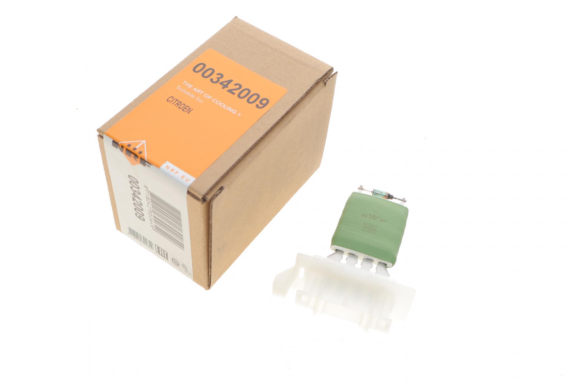 Реостат пічки Citroen Berlingo 1.1-2.0HDI 96 (342009 NRF)