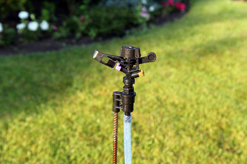 Дождеватель Presto-PS ороситель импульсный для огорода на 2 форсунки на блистере (5024) - фото 3 Дождеватель Presto-PS ороситель импульсный для огорода на 2 форсунки на блистере (5024) - фото 3