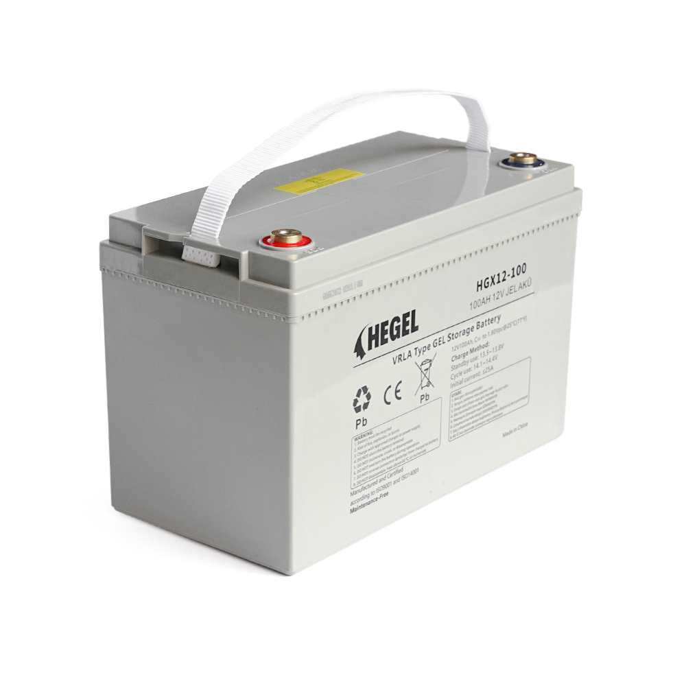 Аккумуляторная батарея HEGEL GEL 100-12 12V 100 Ah гелевый для солнечных систем ИБП (37525)