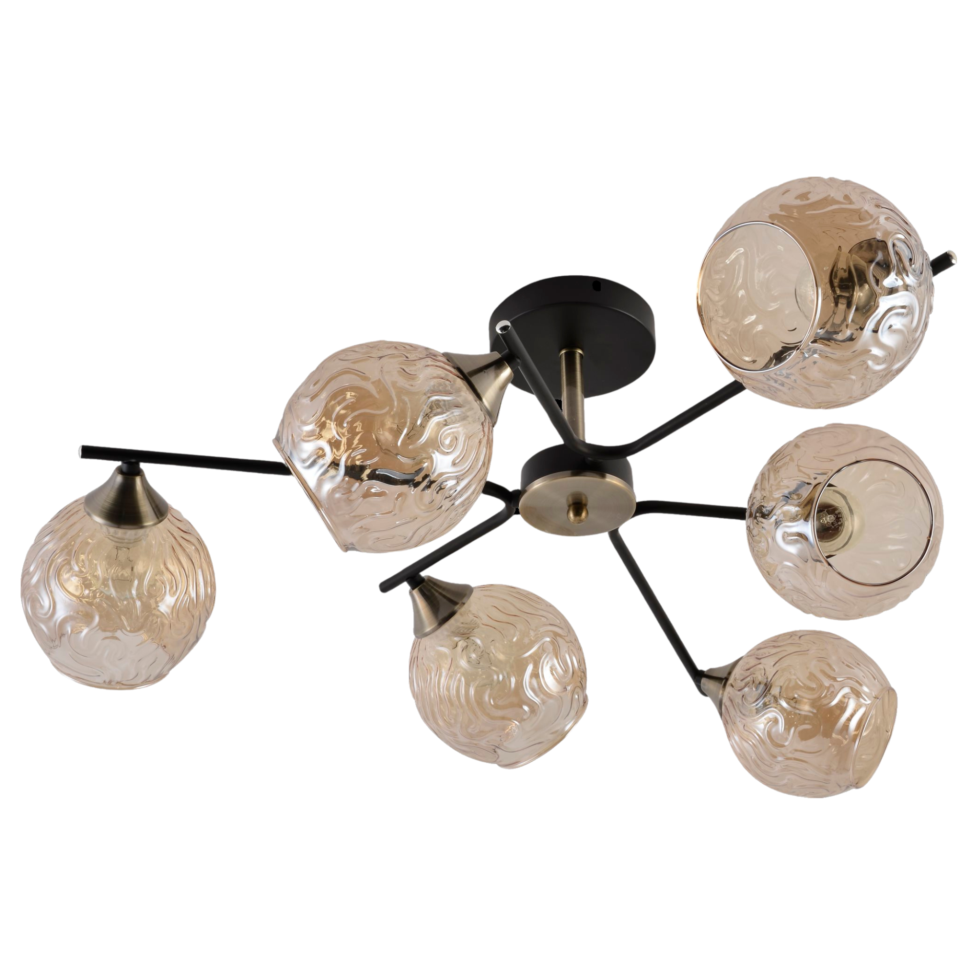 Люстра декоративная Valeso V XA1488/6 BK/AB - фото 2 Люстра декоративная Valeso V XA1488/6 BK/AB - фото 2