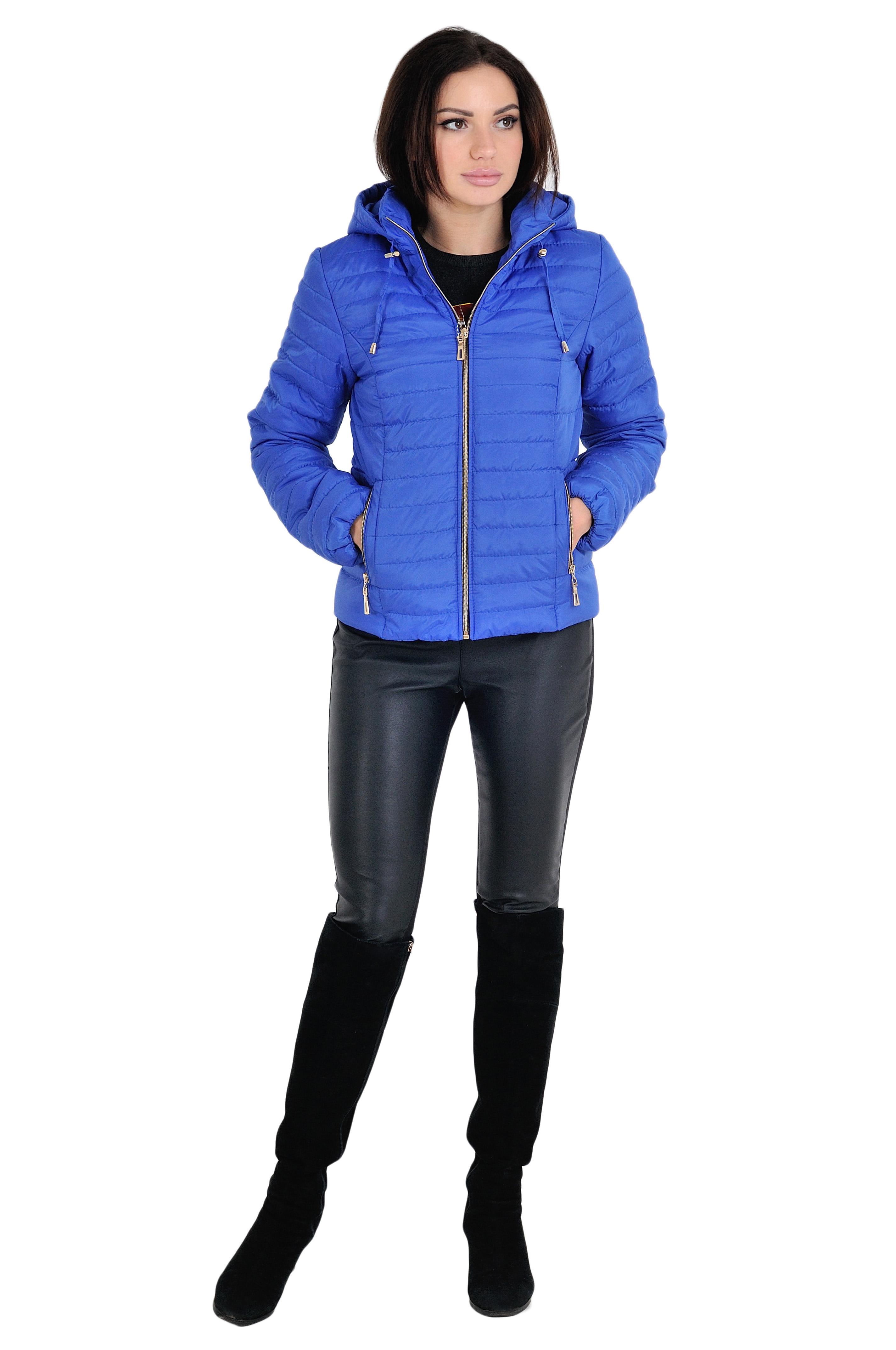 Куртка женская Женевьева р. 46 Электрик (0240-мк)