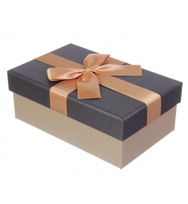 Подарочная коробка Brown bow 16x10x6 см