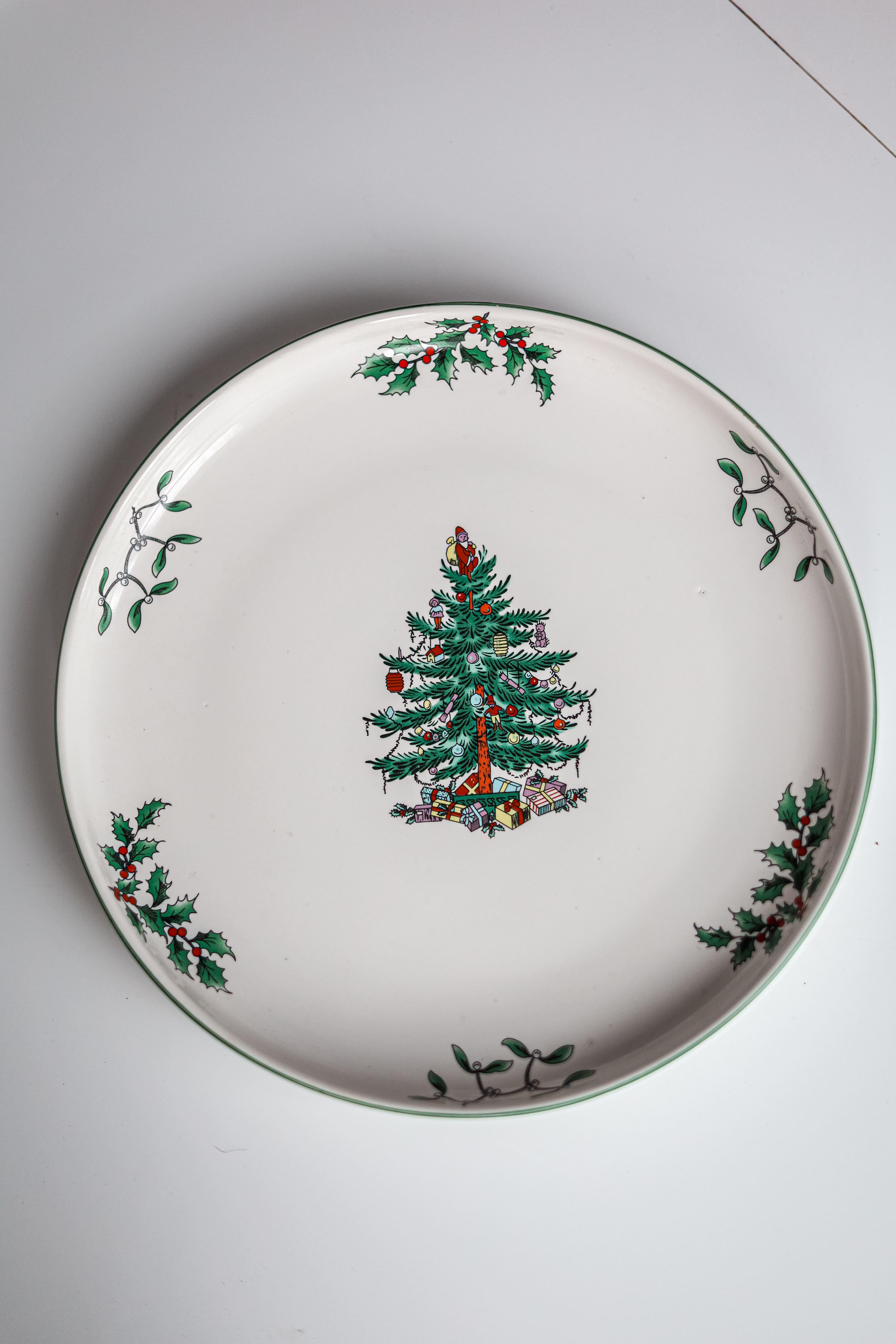 Тарелка Белая зима 102-550 25 см (102-550)