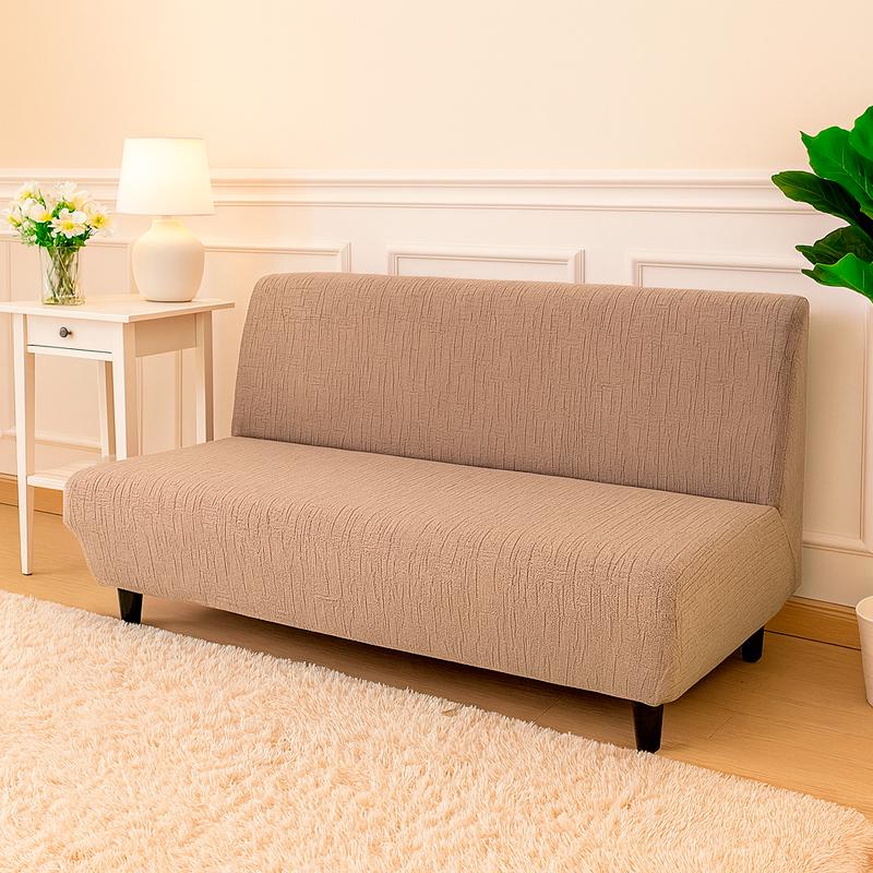 Чехол на диван-книжку Love You Mono Line Fleece Бежевый (81217)