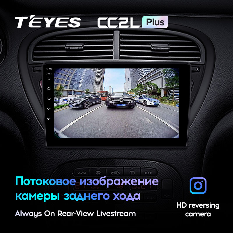 Автомагнитола штатная Teyes CC2L Plus для Peugeot 607 2004-2010 Android 2/32 Гб (1630304386) - фото 5