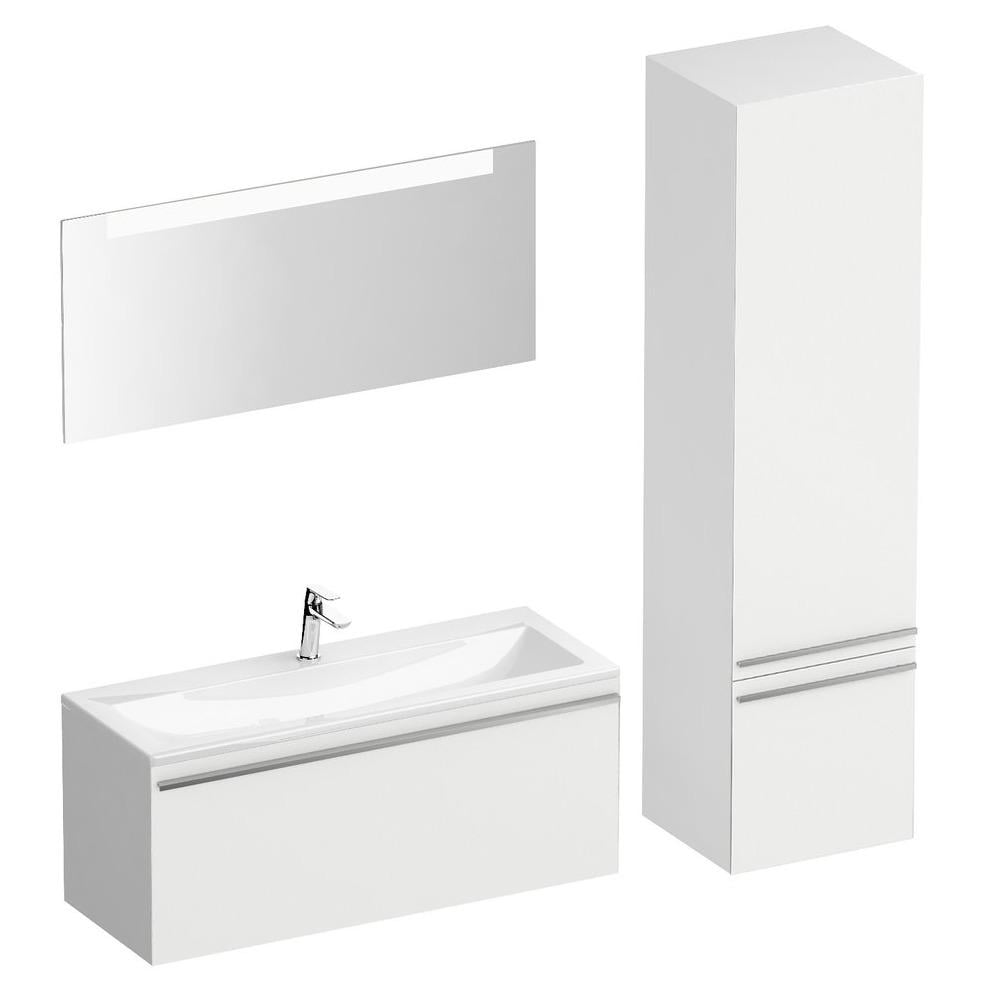 Пенал Ravak SB Clear R X000000763 40x155x35 см монтаж подвесной Белый (87259) - фото 5