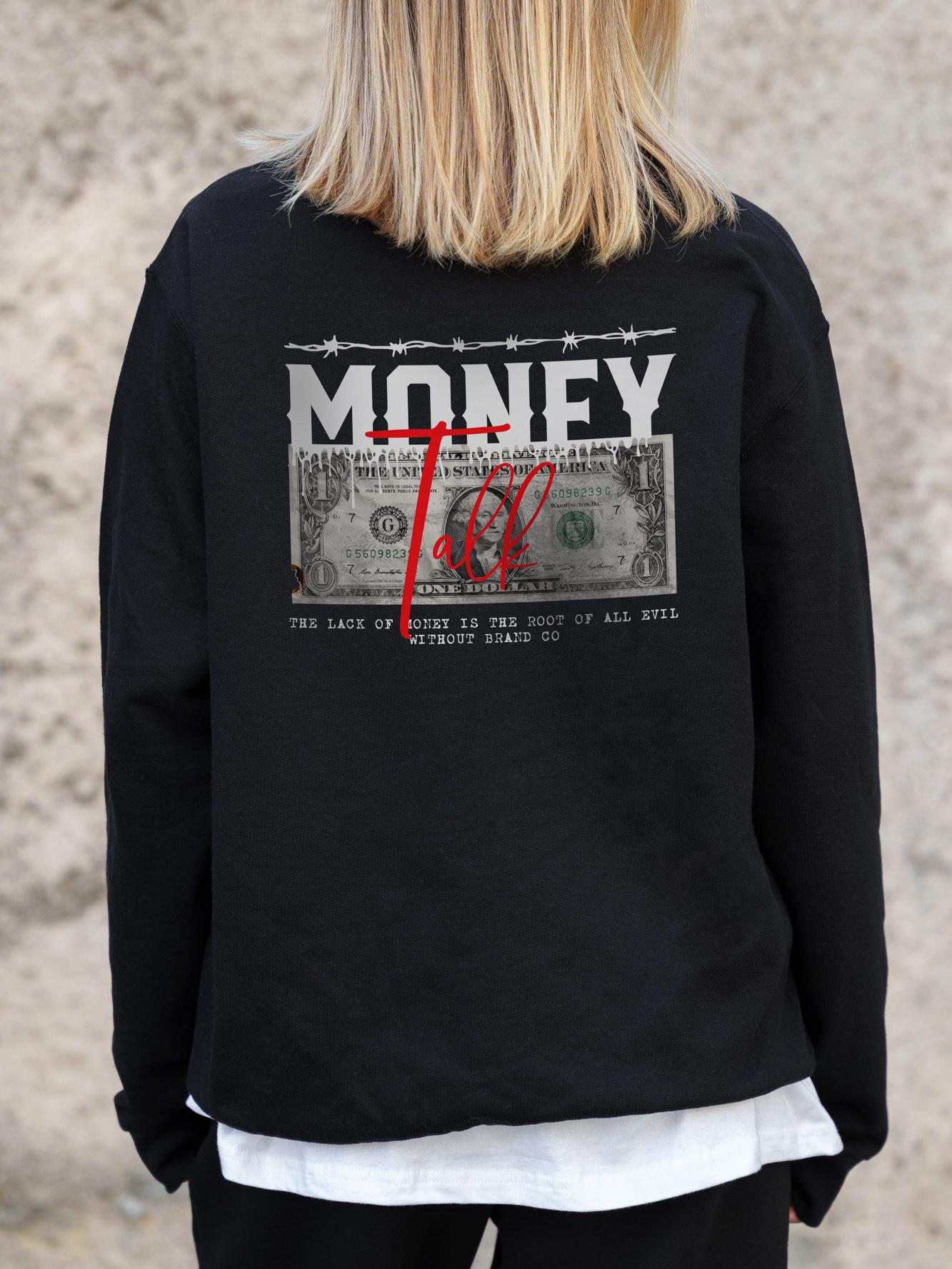 Свитшот оверсайз с принтом Without Talk S/M Black (S/M8055662) - фото 7 Свитшот оверсайз с принтом Without Talk S/M Black (S/M8055662) - фото 7