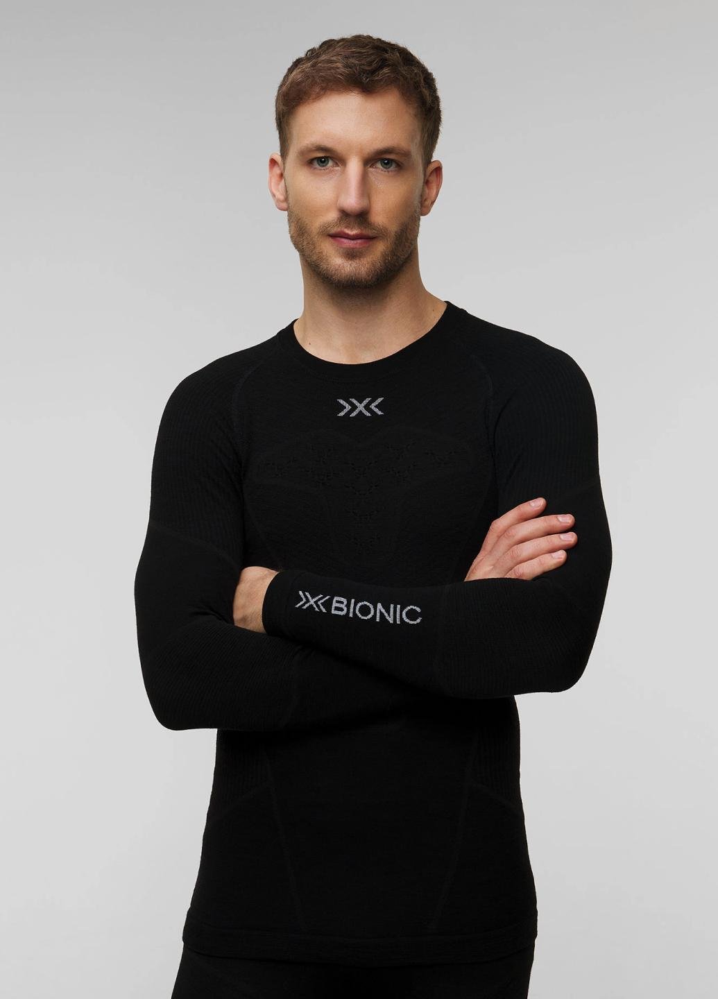 Комплект термобелья мужской X-Bionic Symbio Merino Set XM-YTB2W24M+XM-YPP2W24M-B001 XXL Opal/Black - фото 2