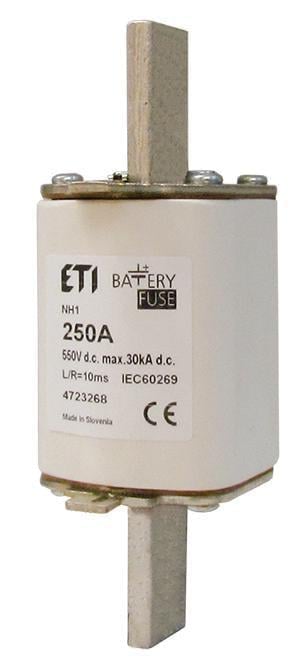 Предохранитель ETI NH-1 Battery 200A 550V DC (4723266)