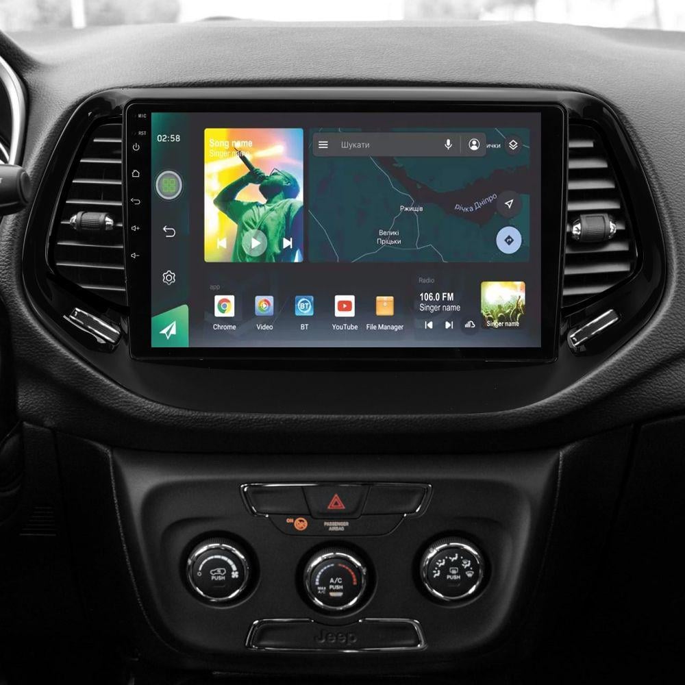 Штатная магнитола Sigma X10232 2/32 GB для Jeep Compass 2 MP 2016-2018 г. 10" (AR-72181) - фото 3 Штатная магнитола Sigma X10232 2/32 GB для Jeep Compass 2 MP 2016-2018 г. 10" (AR-72181) - фото 3