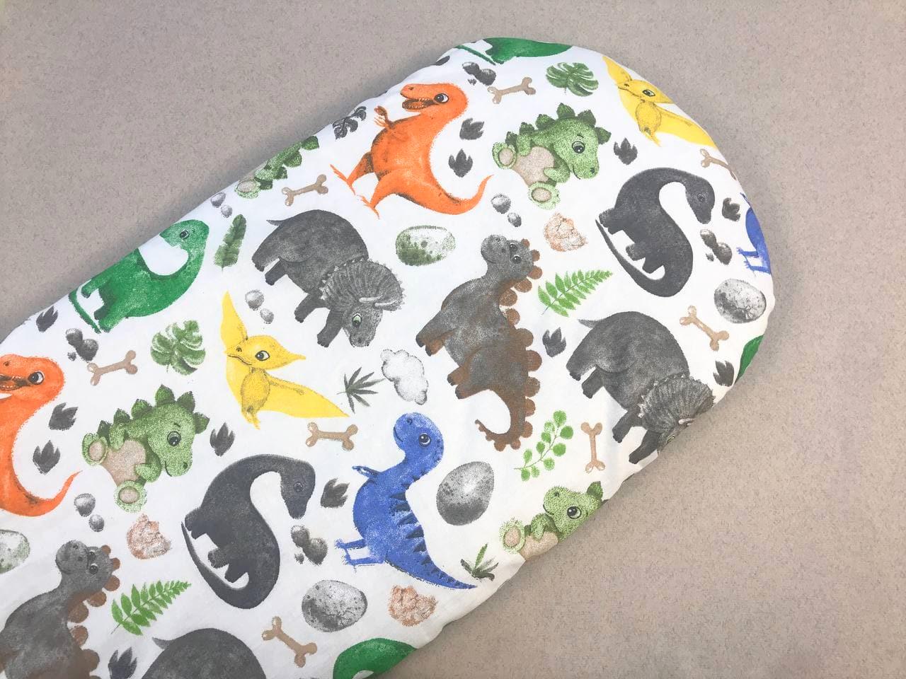 Дитячий непромокаючий наматрацник Динозаврики у візочок (12491595 )