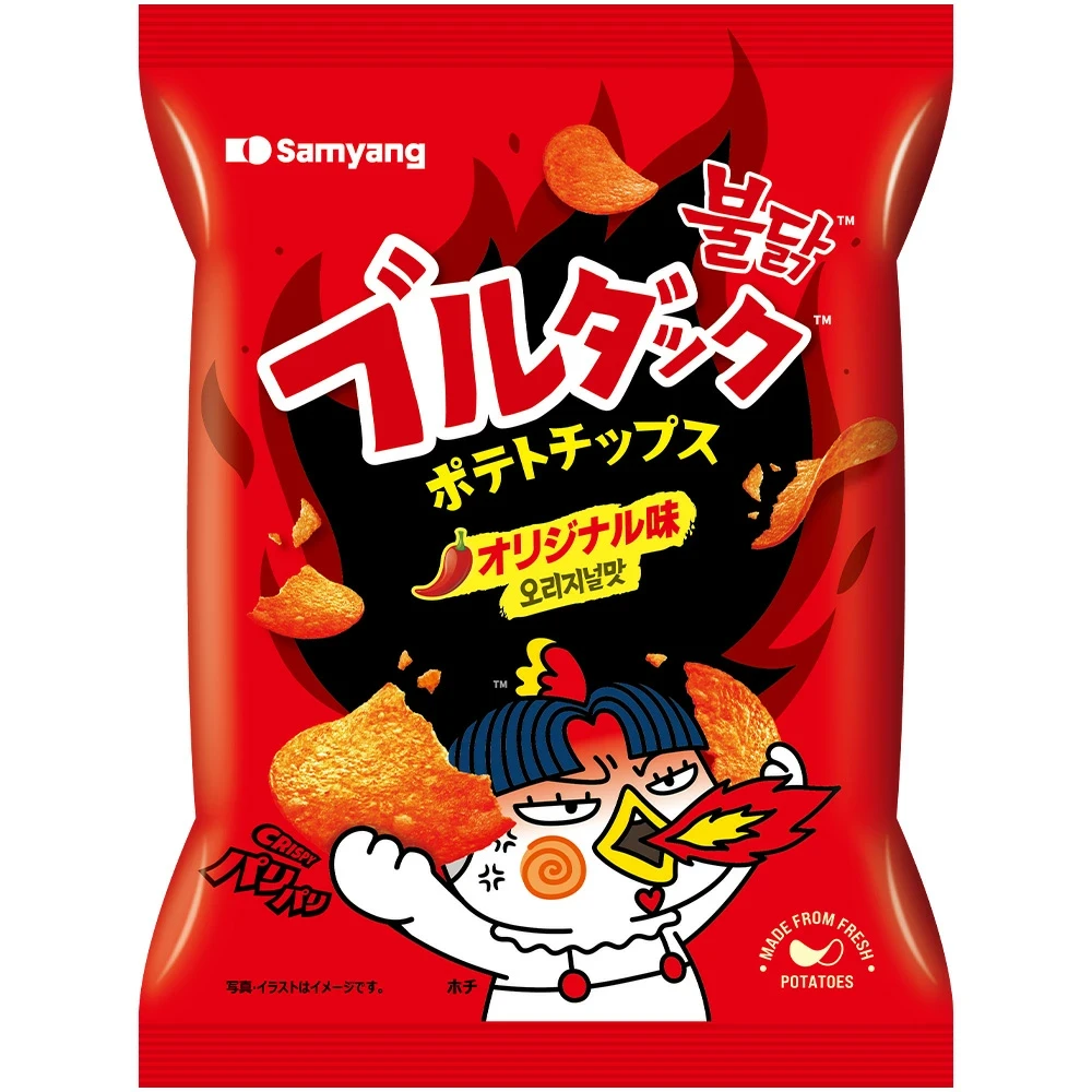 Чипси Samyang Buldak Potato Chips Original 55 г (2515524111) Чипси Samyang Buldak Potato Chips Original 55 г (2515524111)
