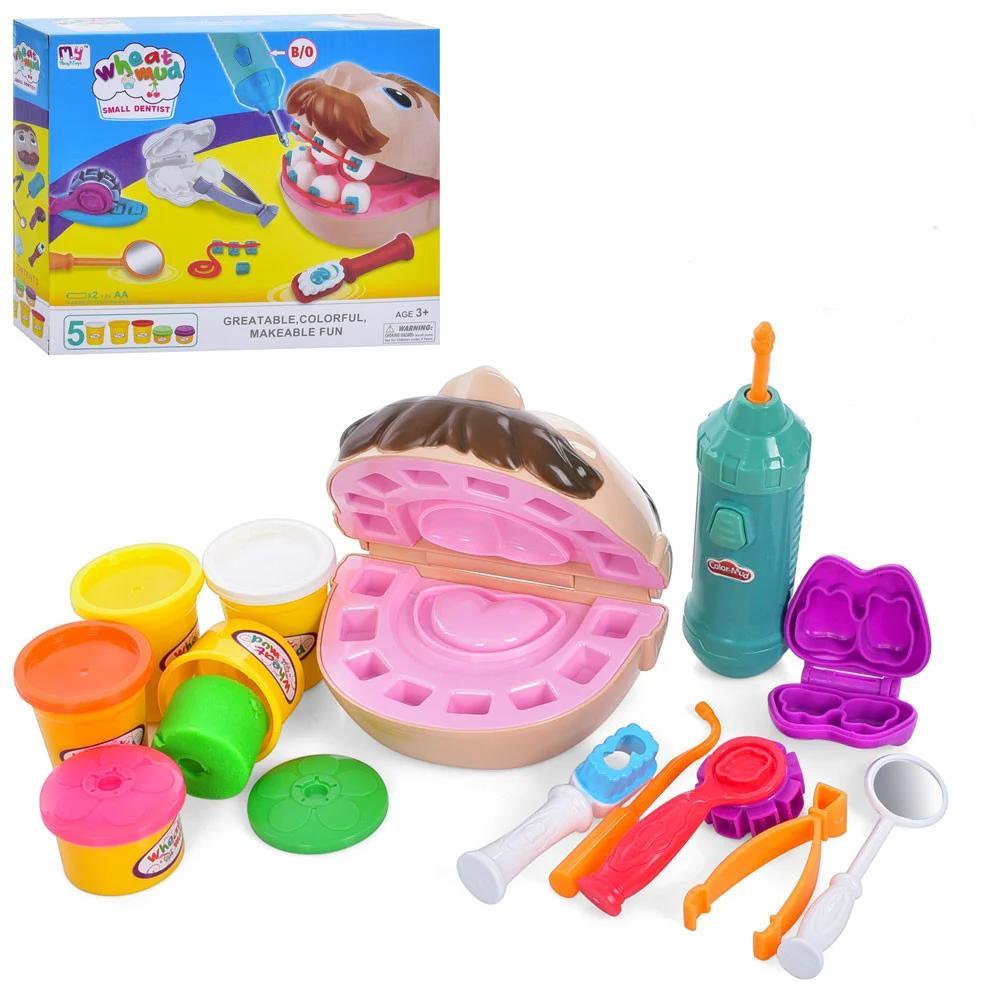 Набор для лепки Ming Yi Toys Пластилин зубастик с инструментами (1525)