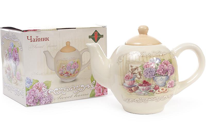 Чайник заварювальний Гортензія 1050 мл (BD-844-710) - фото 2 Чайник заварювальний Гортензія 1050 мл (BD-844-710) - фото 2