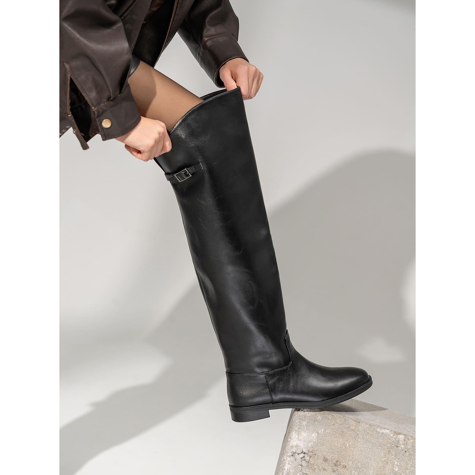 Сапоги женские KEDDO 92609145 р. 37 Черный (9260914537) - фото 6