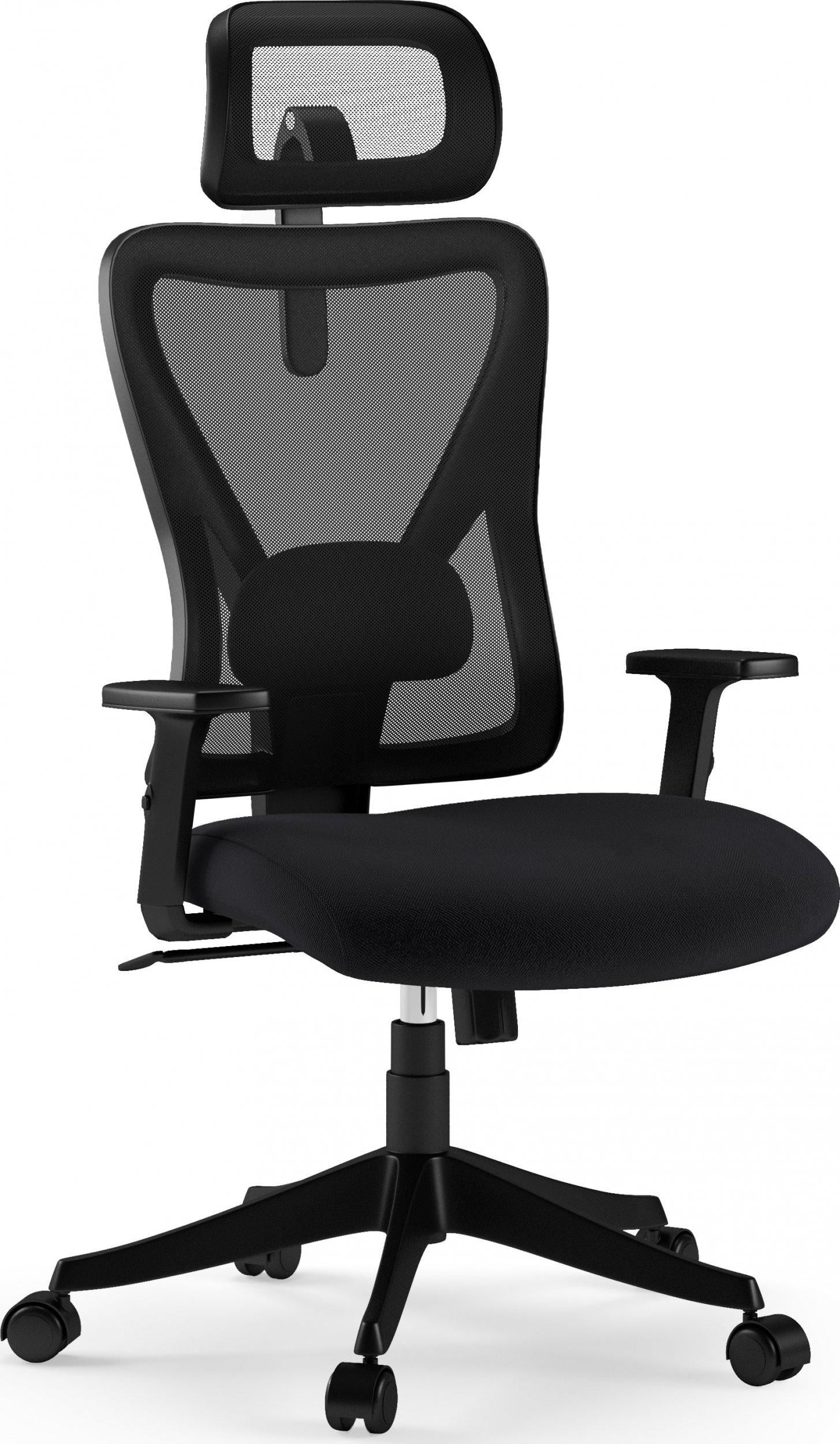 Офисное кресло компьютерное Sense7 Tone ткань сетка Black