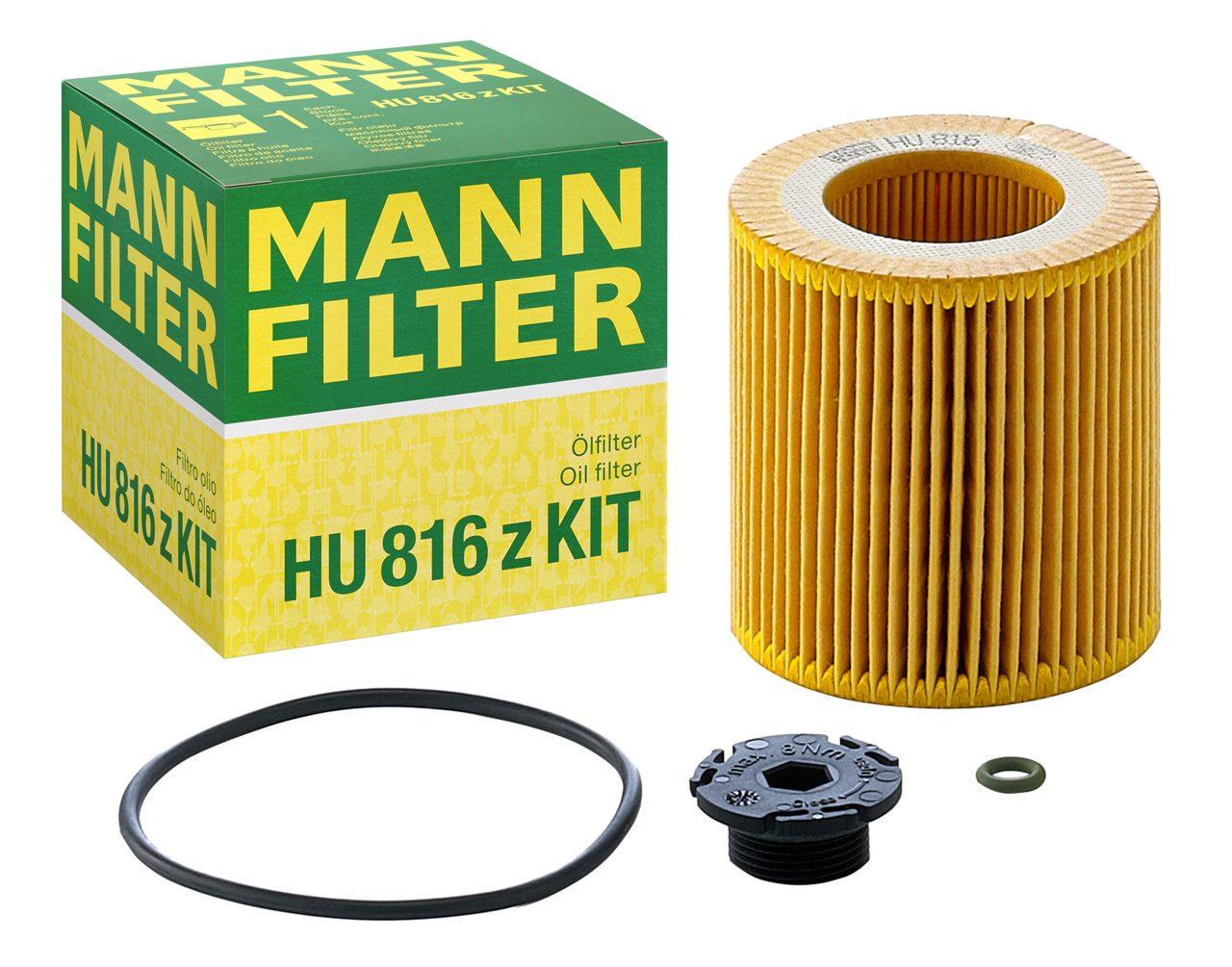 Фильтр смазки Mann-Filter (HU816ZKIT) Фильтр смазки Mann-Filter (HU816ZKIT)