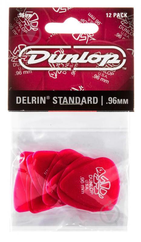 Медиаторы Dunlop 41P.96 Delrin 500 Standard Plectrum Player's Pack 0.96 mm (12 шт.)