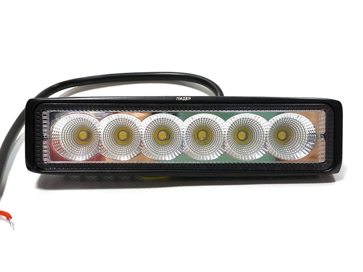 Фари додаткові LED Лідер 18 W 07-18 W mini ближній