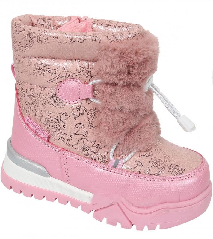 Дутики с натуральной шерстью TOM.M 7676M р. 26 Розовый