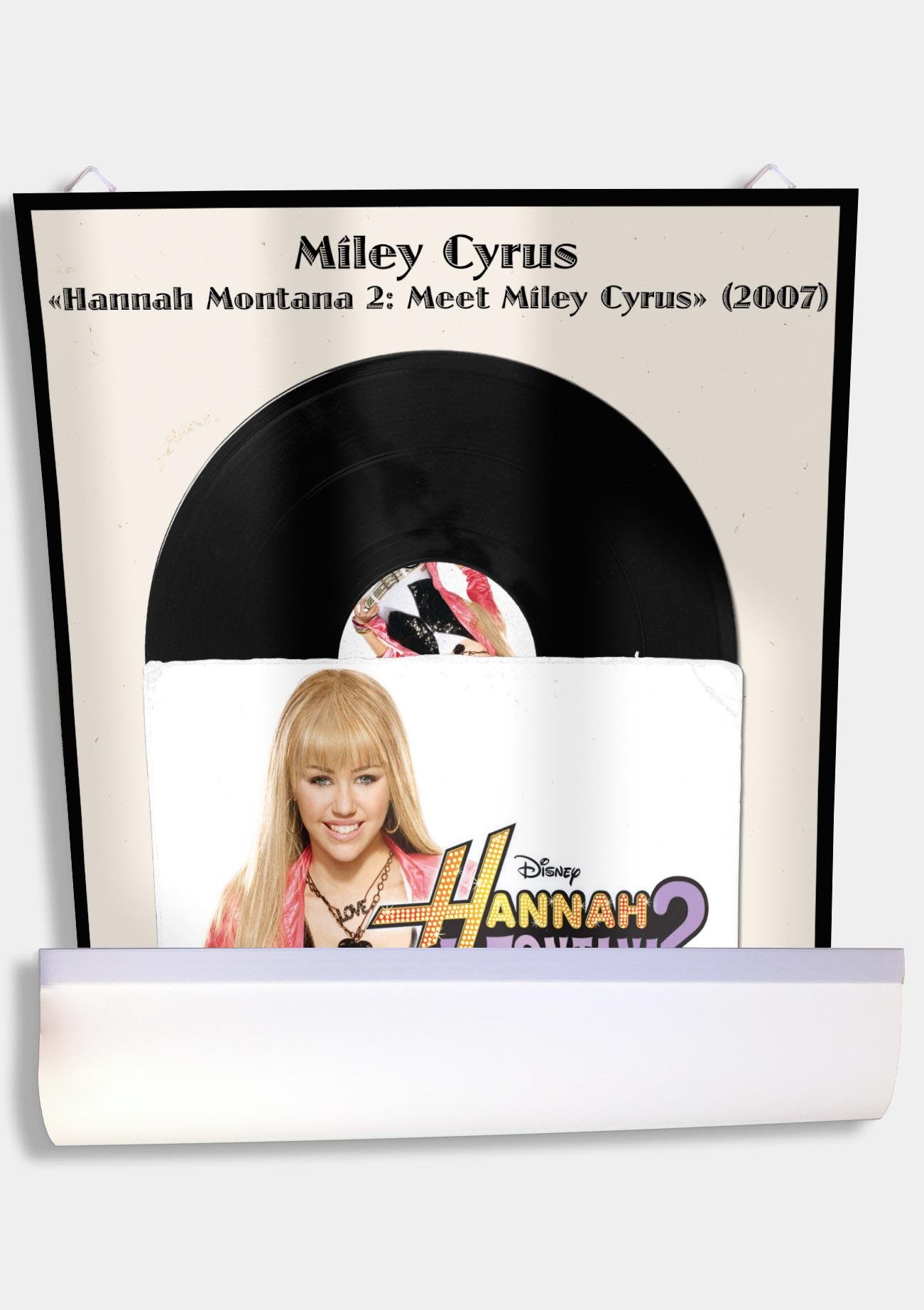 Постер Let's Play Обложка музыкального альбома Miley Cyrus - Hannah Montana 2 Meet Miley Cyrus 61х40 см - фото 3 Постер Let's Play Обложка музыкального альбома Miley Cyrus - Hannah Montana 2 Meet Miley Cyrus 61х40 см - фото 3