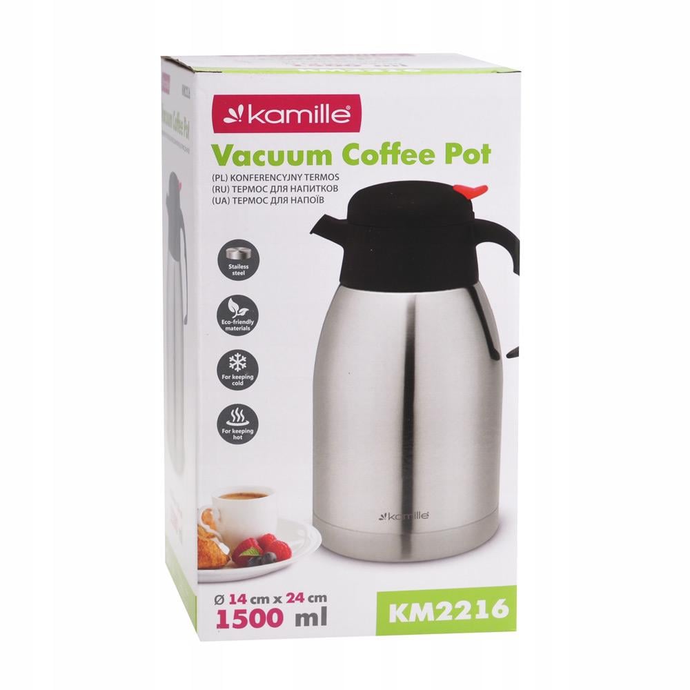 Термос-глечик Kamille KM-2216 1,5 л (116103) - фото 2