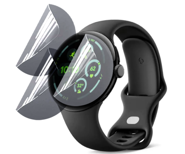 Плівка протиударна гідрогелева Hydrogel Film для Google Pixel Watch 3 45 мм Transparent