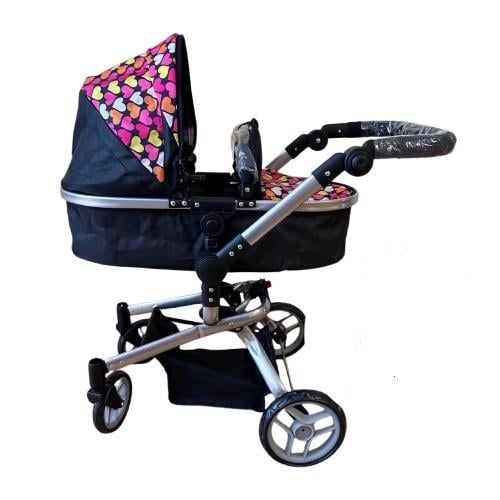 Коляска для кукол трансформер Melogo Черный (9695)