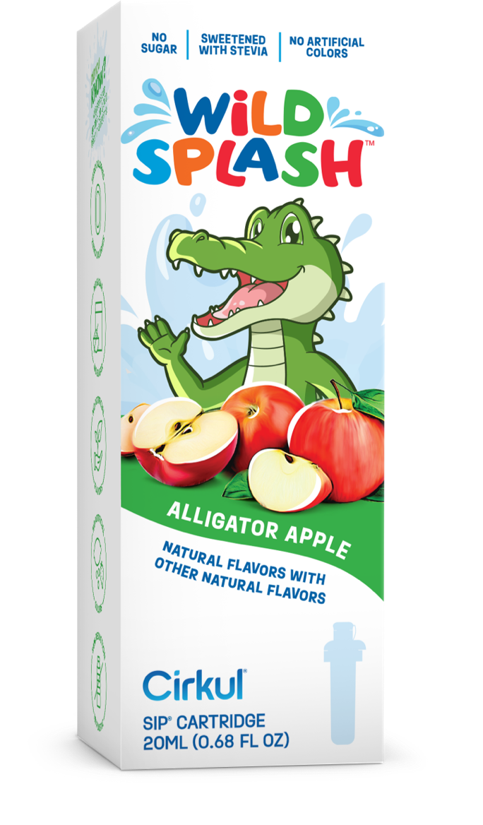 Картридж для Cirkul Alligator Apple Wild Splash 20 мл (40458)