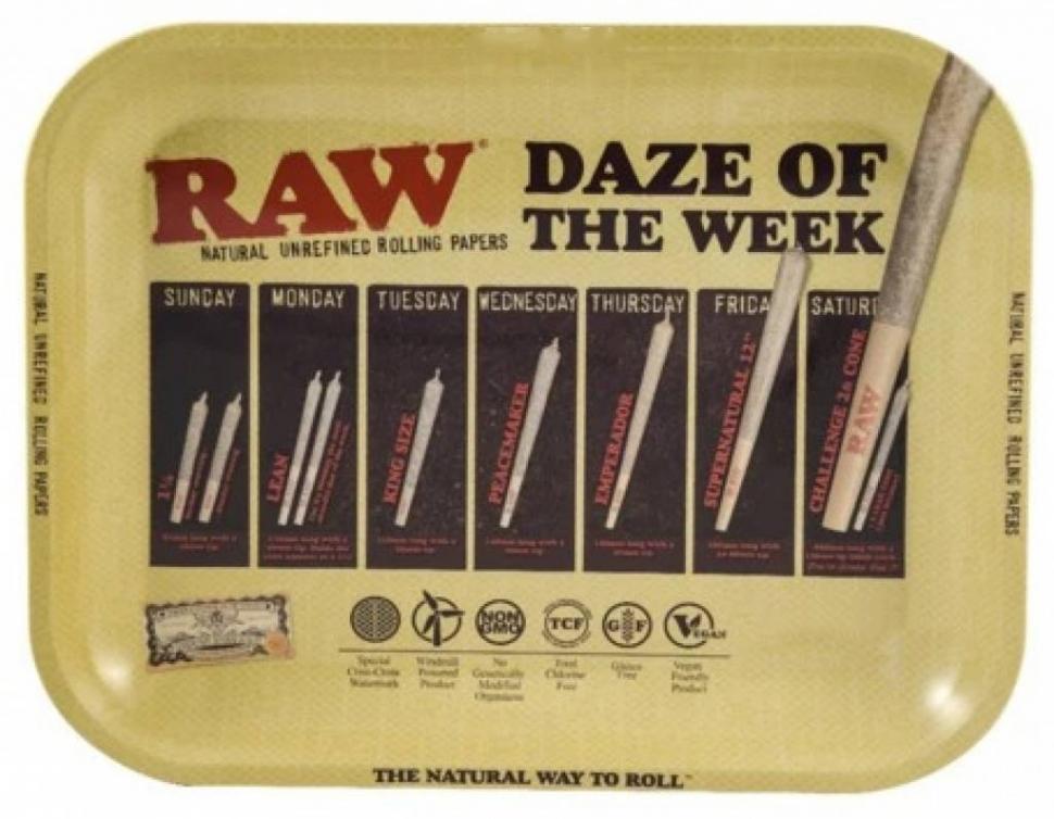 Таця RAW Metal Rolling Tray Daze