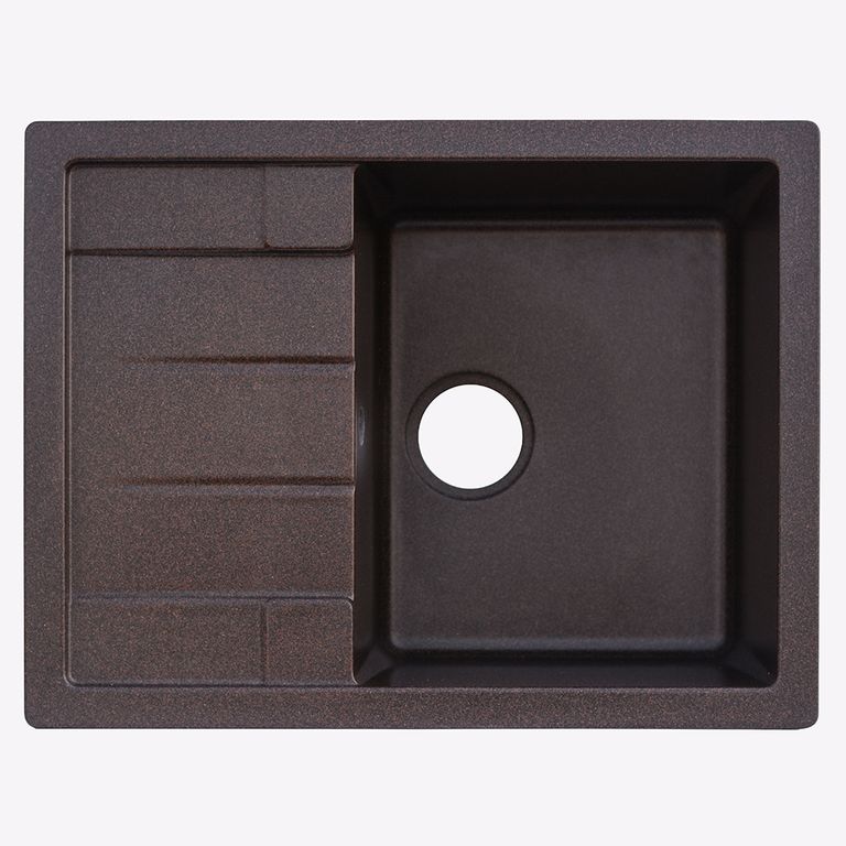 Мойка кухонная Platinum Lotos 6550 Шоколад (353265)