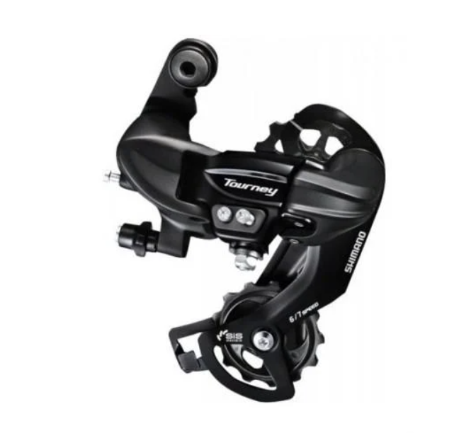 Переключатель скоростей задний Shimano Tourney RD-TY300-GS-D 7 скоростей под болт (PRZT000029)