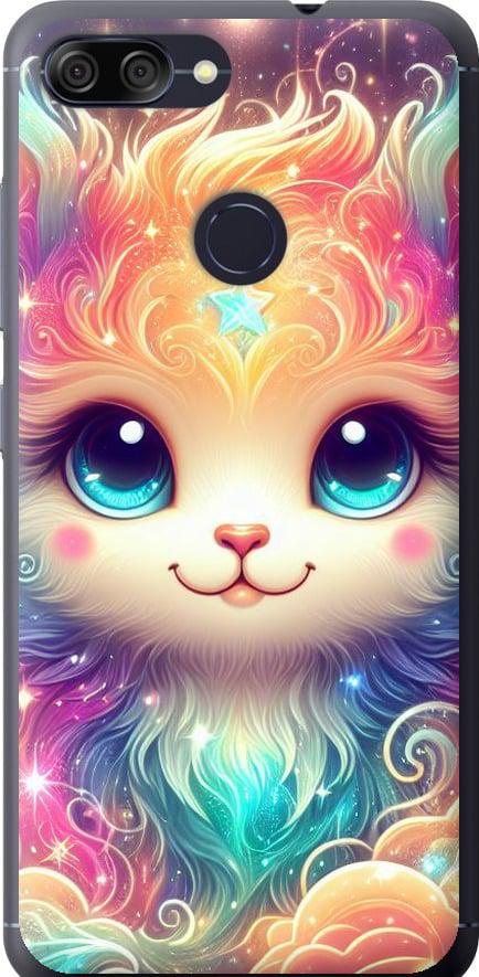 Чехол на Asus ZenFone Max Plus M1 ZB570TL Сказочный котенок (5813u-1361-42517)