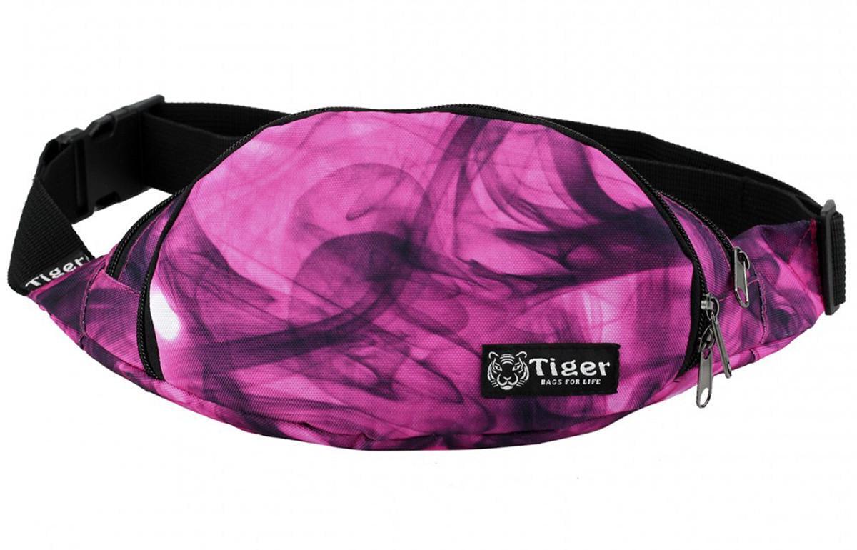 Сумка-бананка Tiger Moon Print Fantasy Рожевий (S177290)