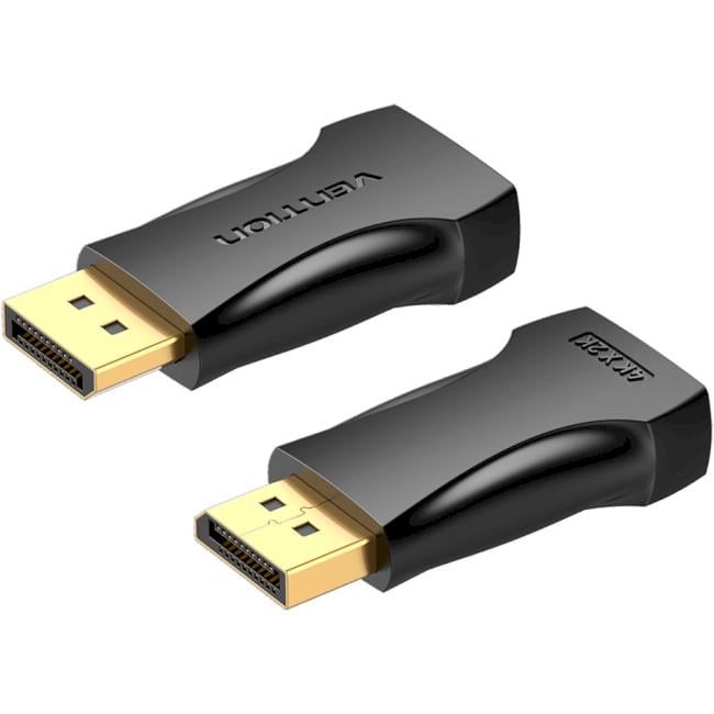 Адаптер-перехідник VENTION DisplayPort-HDMI v2.0 Чорний (605702) - фото 2