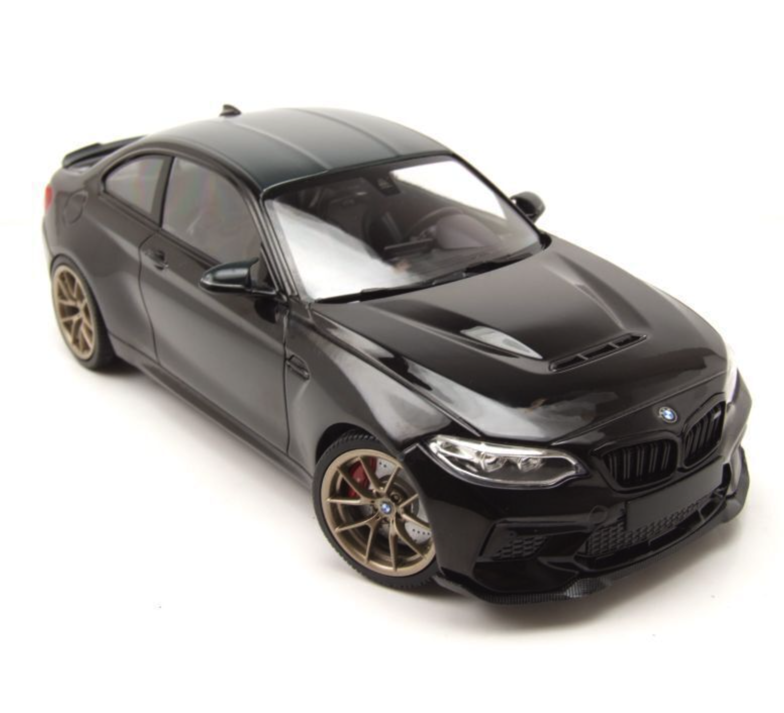 Модель автомобиля Minichamps 1:18 BMW M2 F87 CS Black Metallic (155021021)