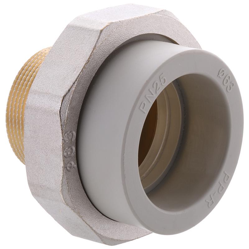 Згін американка Europroduct EP.0077 поліпропіленовий зовнішня різьба-пайка 63x2" MНР (OL-EP4002) - фото 2