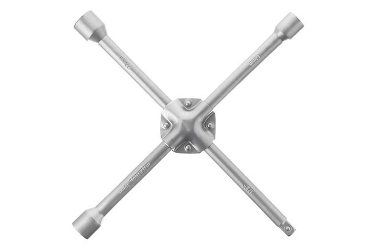 Ключ балонний хрестоподібний Intertool 17 х 19 х 22 х 1/2" (HT-1602) Ключ балонний хрестоподібний Intertool 17 х 19 х 22 х 1/2" (HT-1602)
