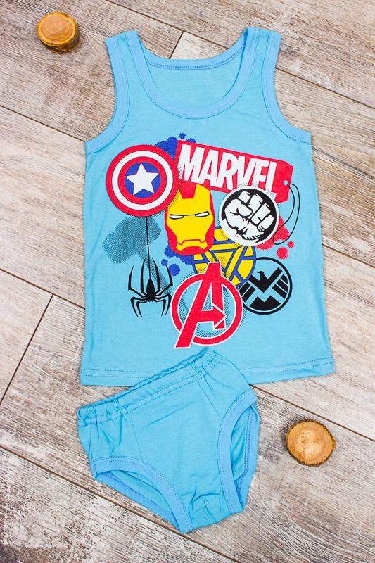 Комплект для мальчика Носи свое Marvel 134 см Голубой (p-4527-75876)
