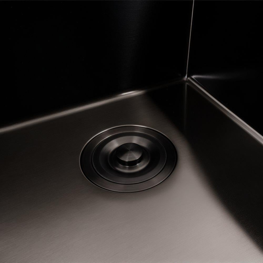 Кухонний комплект Valeso Handmade мийка 40x50 см змішувач FC-5 PVD Чорний (000050606) - фото 6